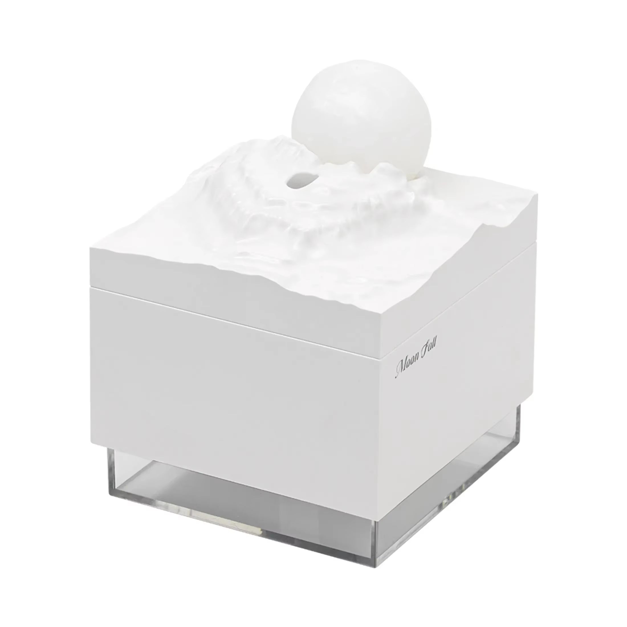 LED Moon Lamp Humidifier - Cool Mist Scent Diffuser with Essential Oils, Aroma Night Light for Home Office Bedroom Decor