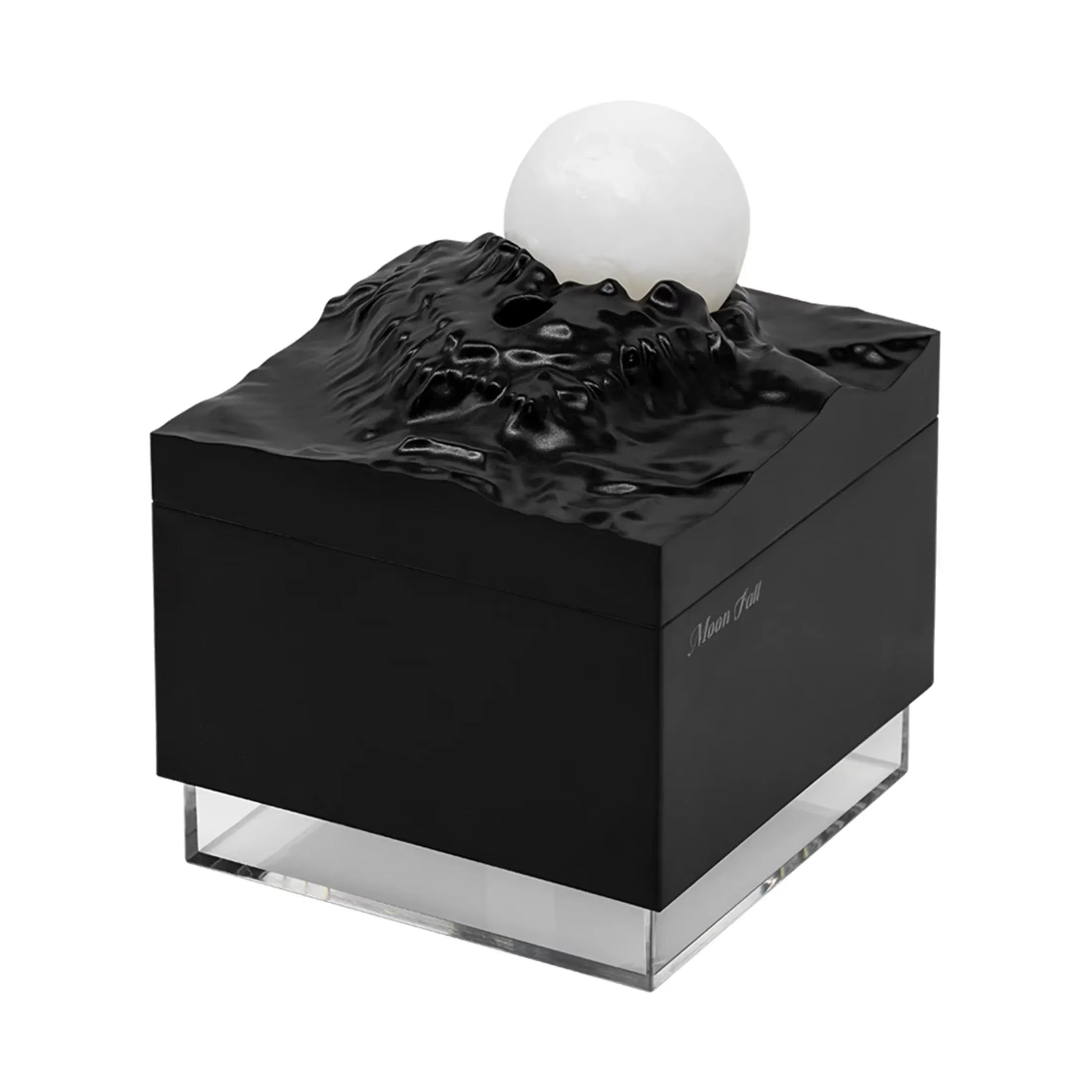 LED Moon Lamp Humidifier - Cool Mist Scent Diffuser with Essential Oils, Aroma Night Light for Home Office Bedroom Decor
